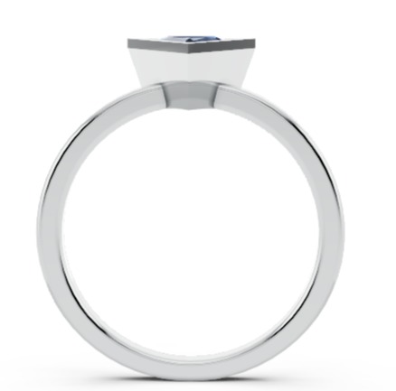 Geometric Triangle Cut Ring-Custom 3D Model for Jewelry Design-9 3D print model_6