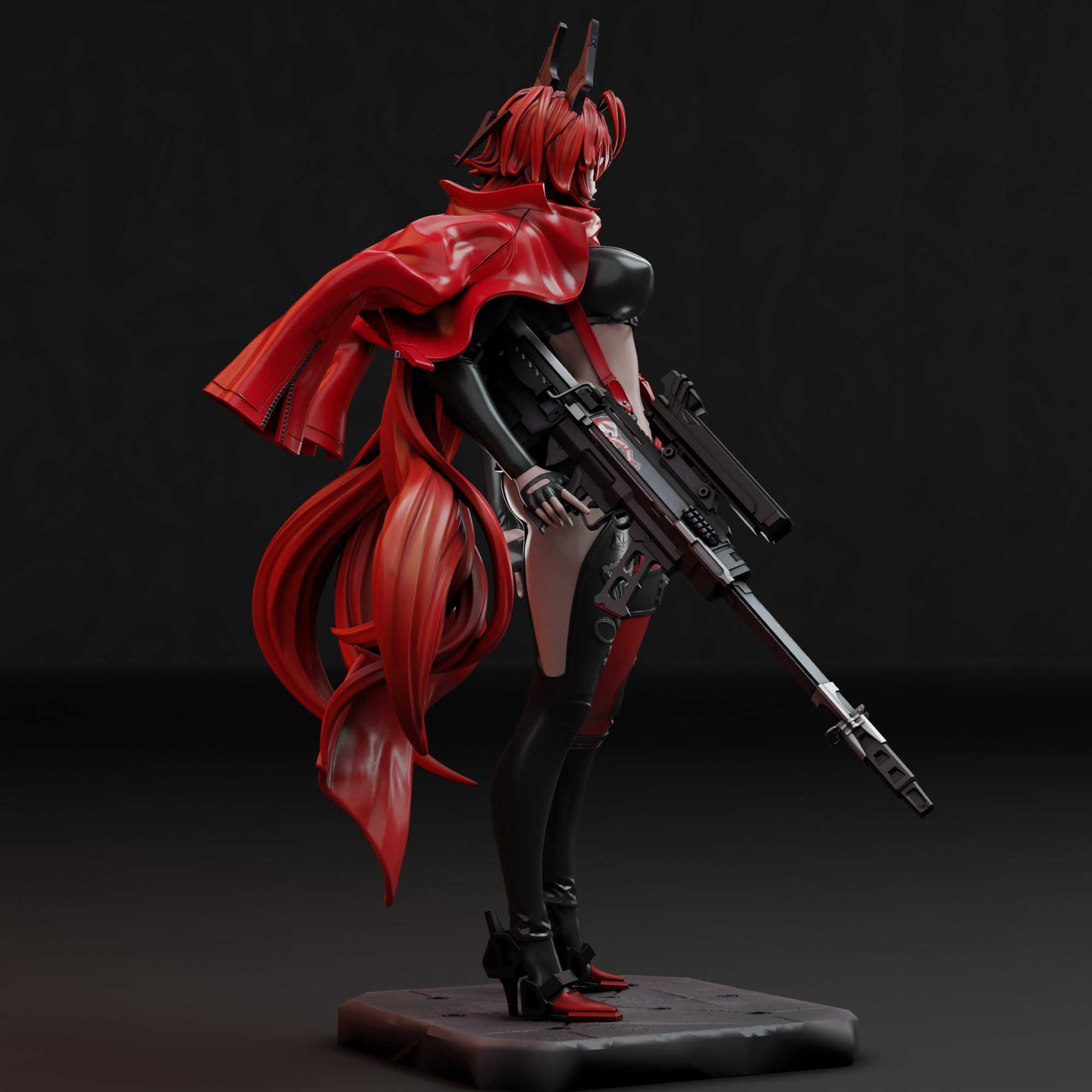 Red Hood - Nikke- Goddess of Victory 3D print model_4
