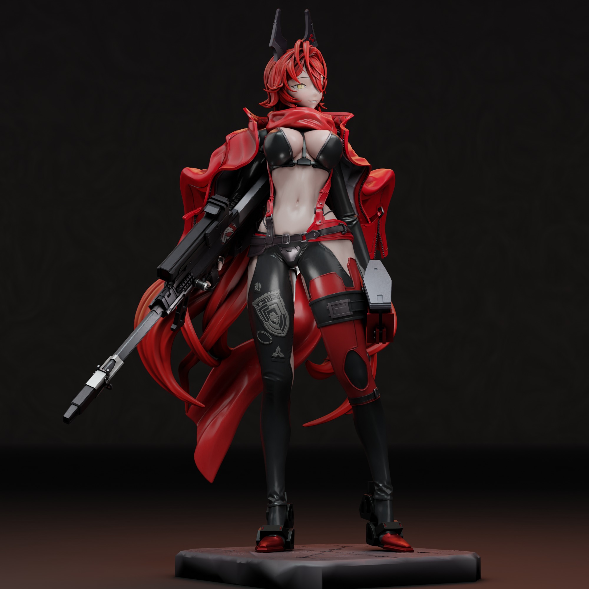 Red Hood - Nikke- Goddess of Victory 3D print model_5