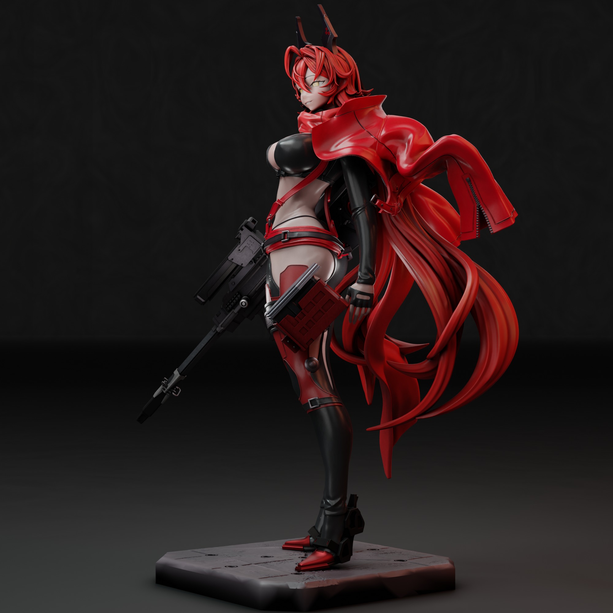 Red Hood - Nikke- Goddess of Victory 3D print model_2