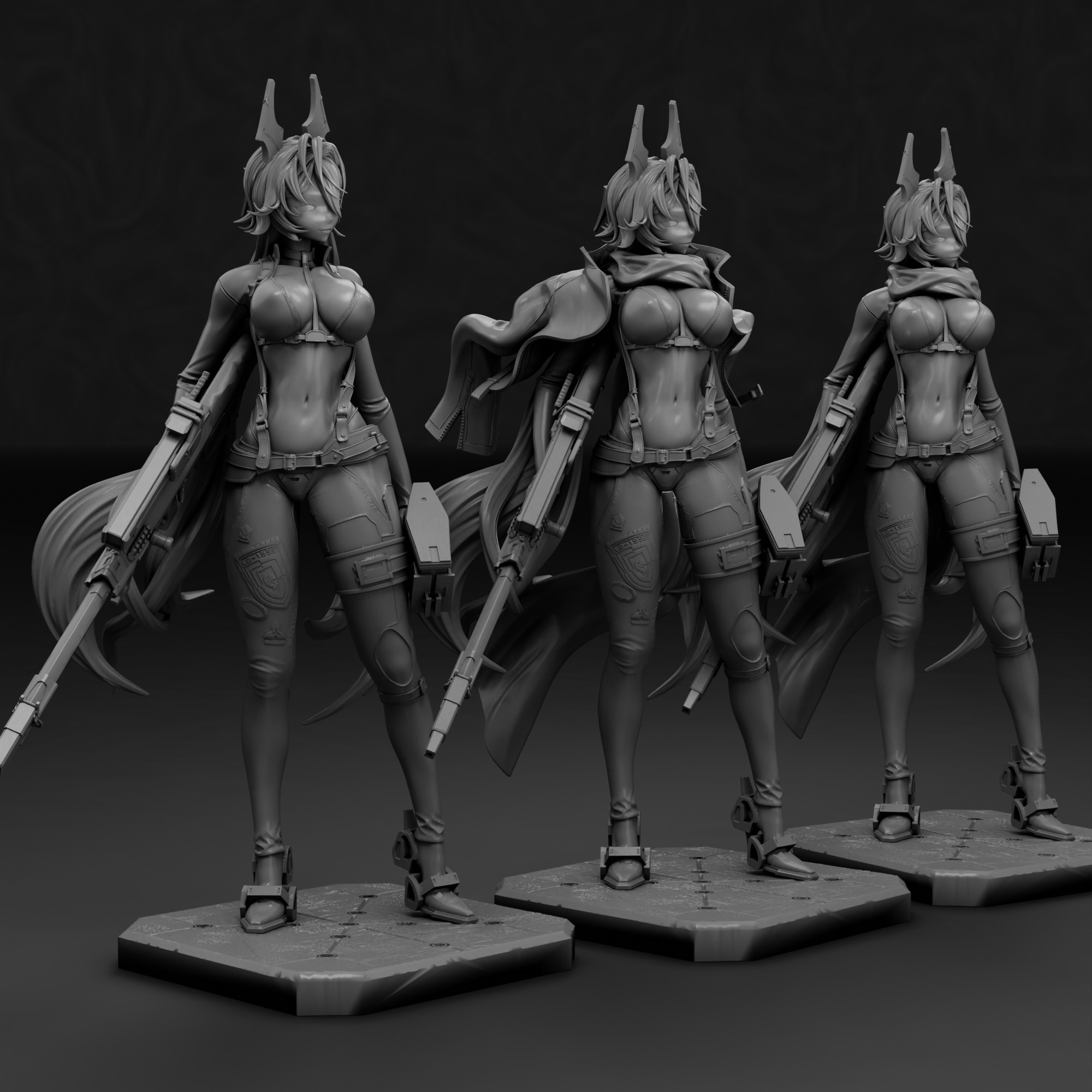 Red Hood - Nikke- Goddess of Victory 3D print model_11