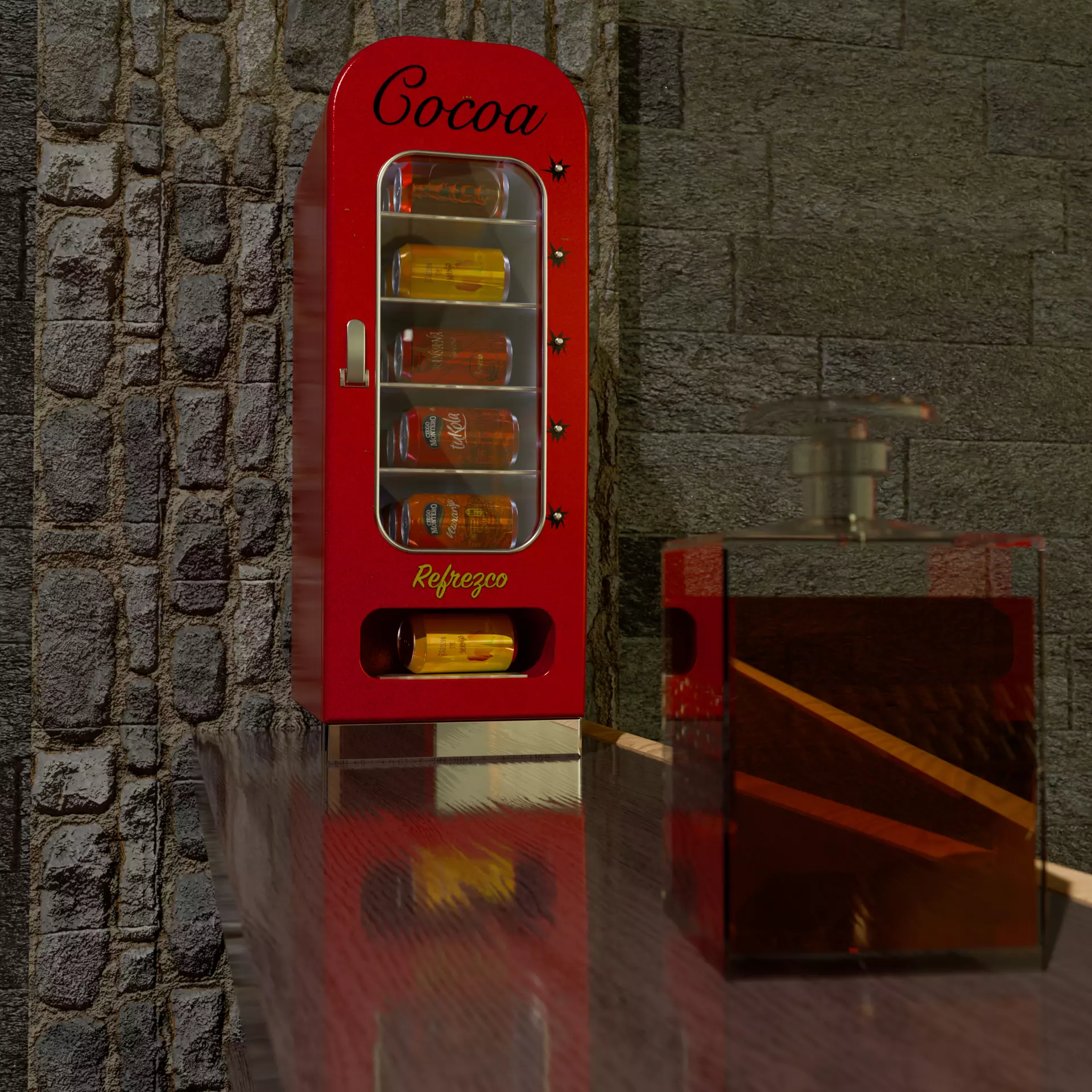 Spending Machine 3D model_0