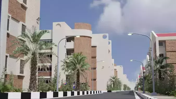 CBN Estate Model Free 3D model