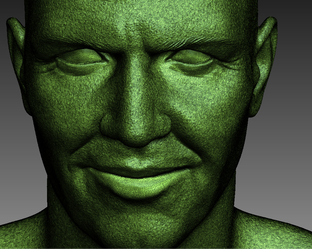 MUMMY Imhotep bust 3D print model_13