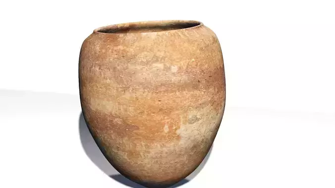 Clay pot 3D model