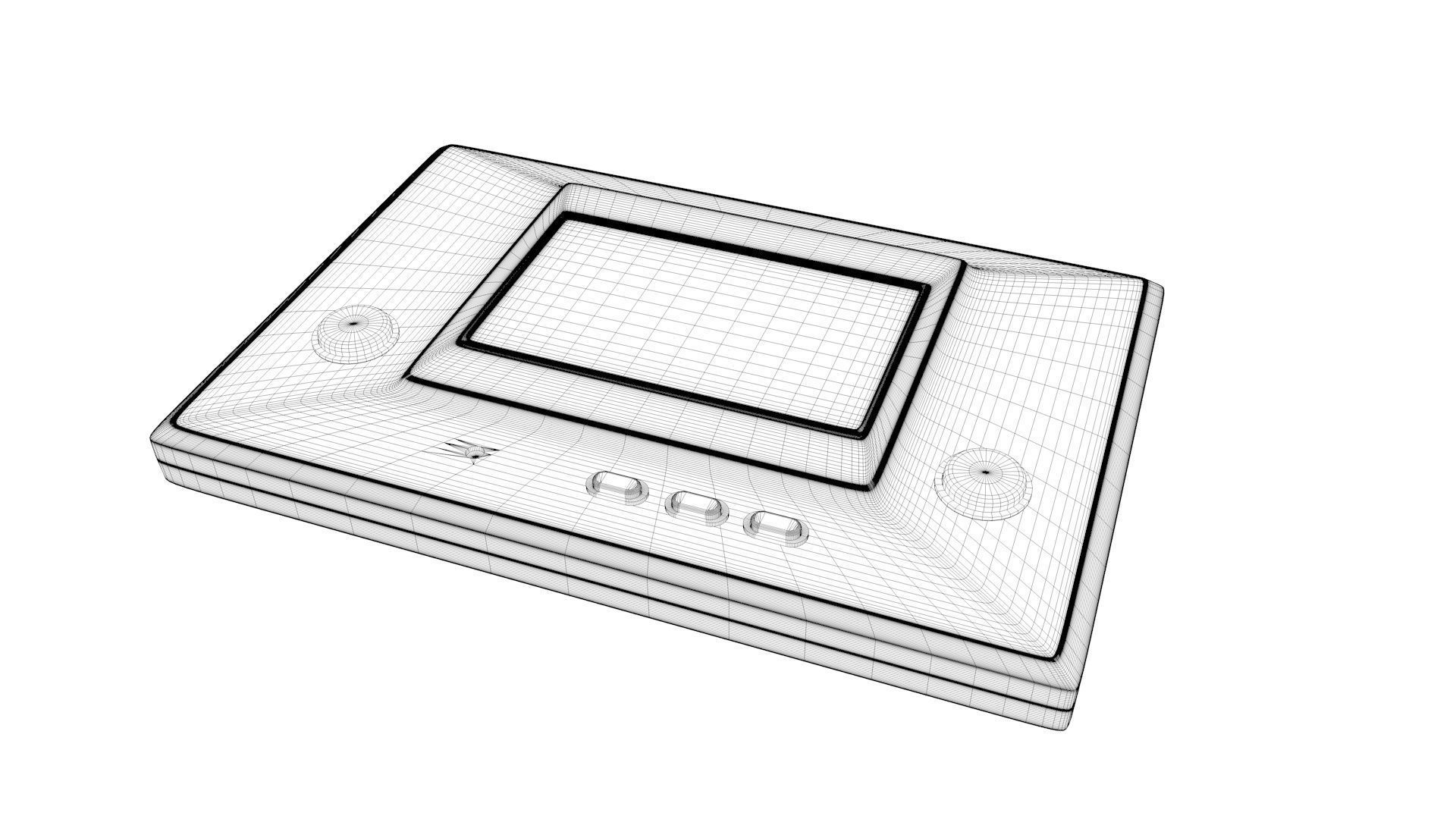 Nintendo Game and Watch first model Ball 3D model_6