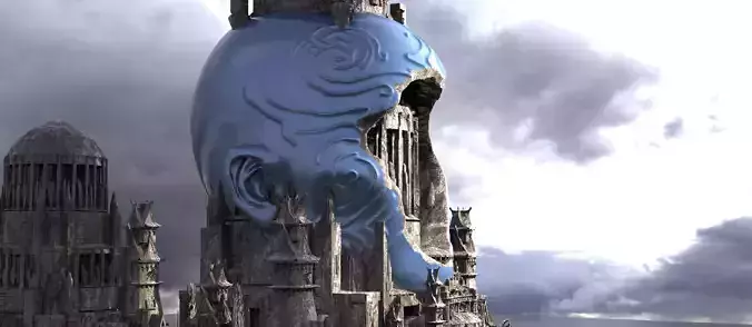 Olmec Ancient City tower 3