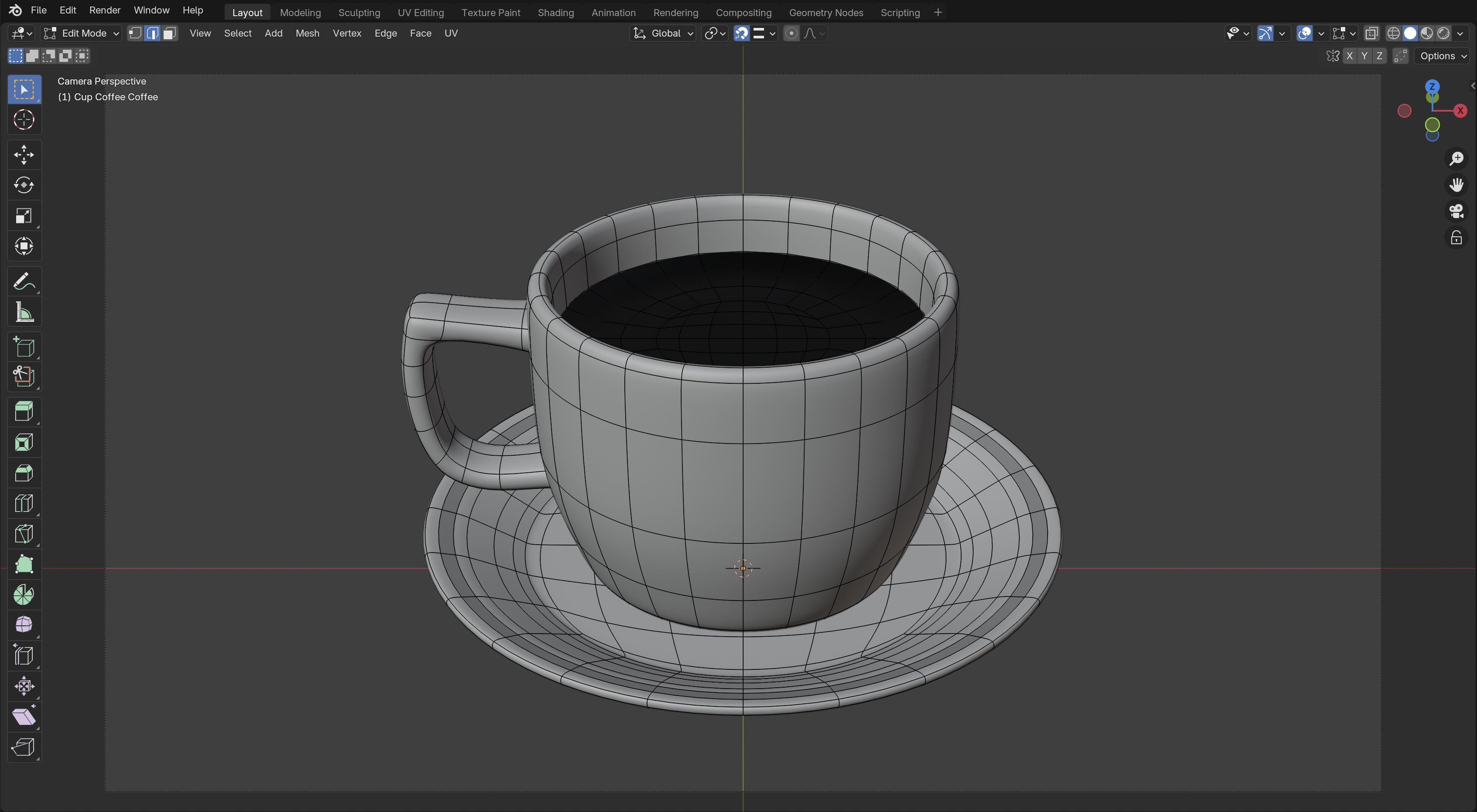 Cup Of Coffee 3D model_5