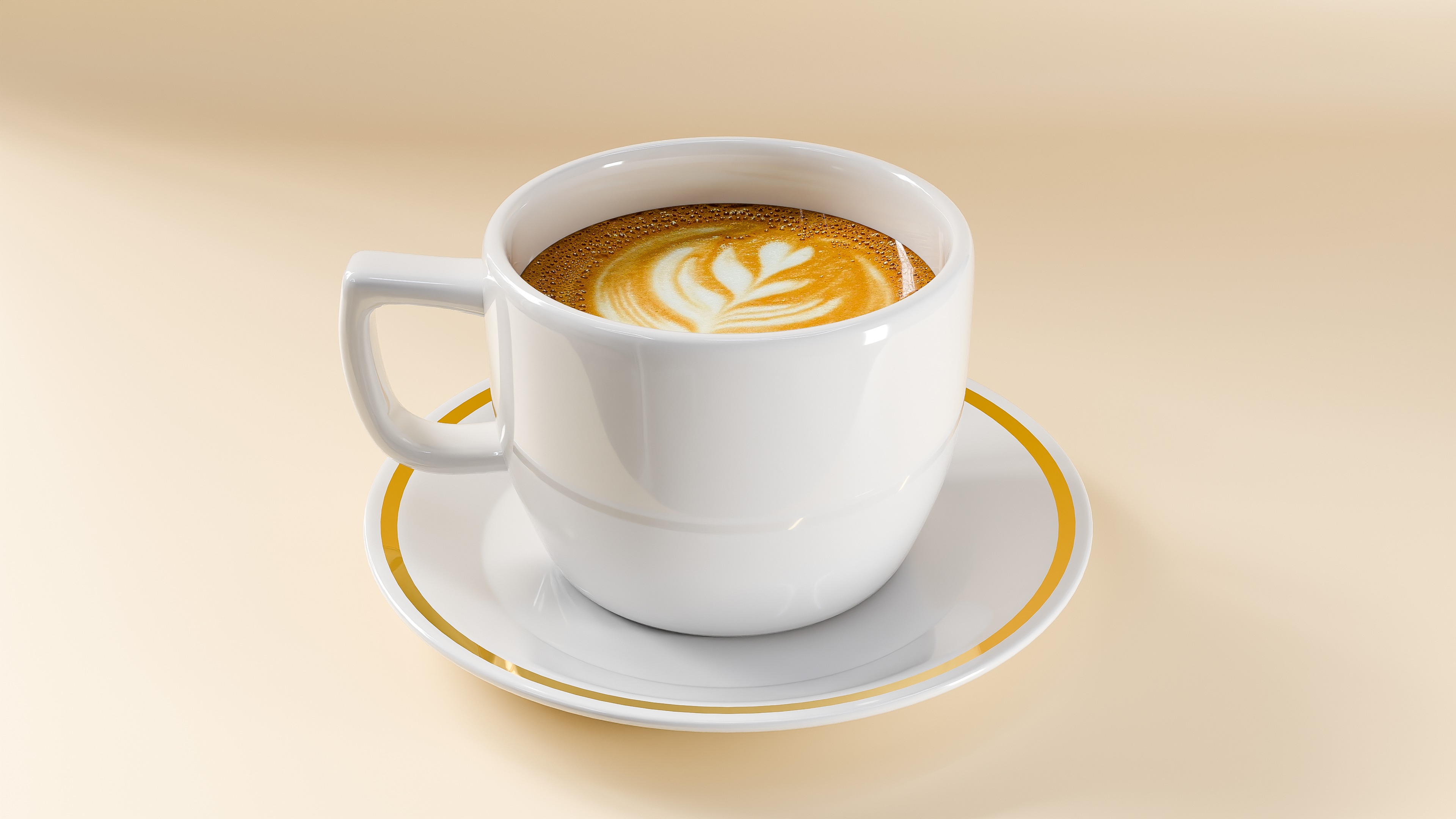 Cup Of Coffee 3D model_1