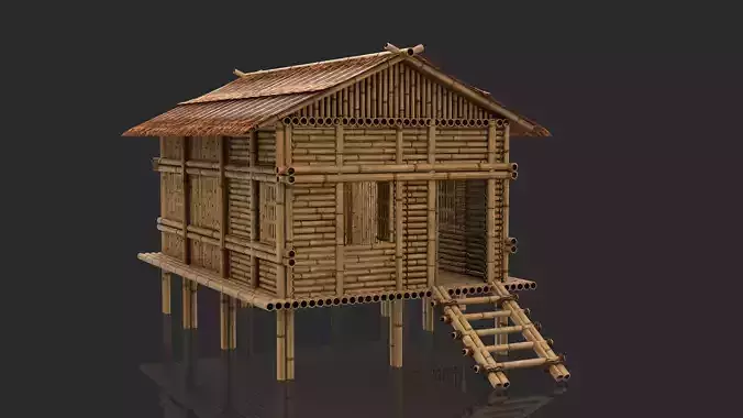 Bamboo House 6 - Jungle Hut