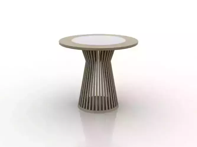 Wood Round Chair