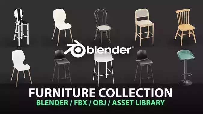 Chair Model Collection Vol 8