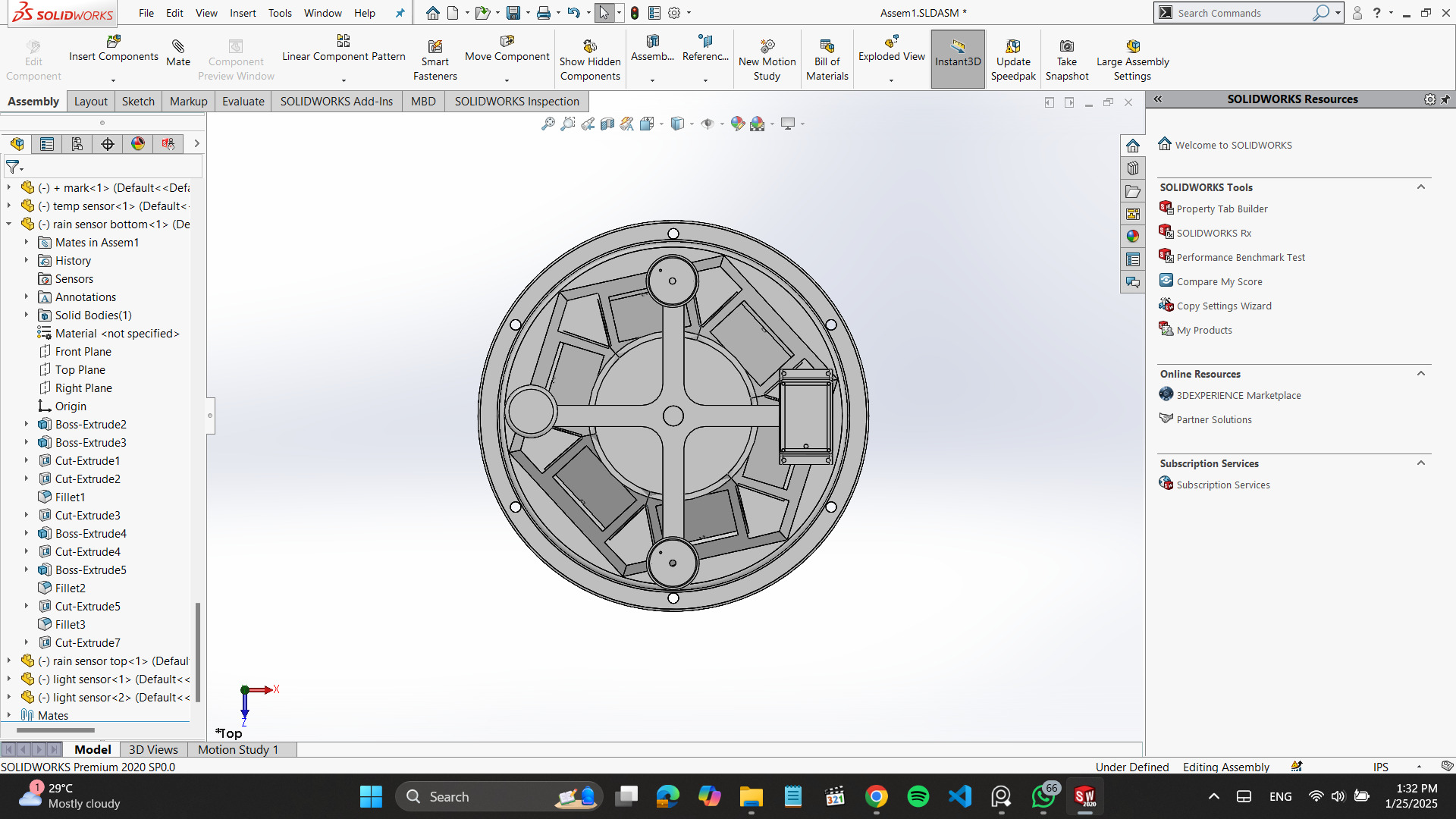 Spotter Buoy - Open Ocean Monitoring Buoy 3D model  3D print model_4