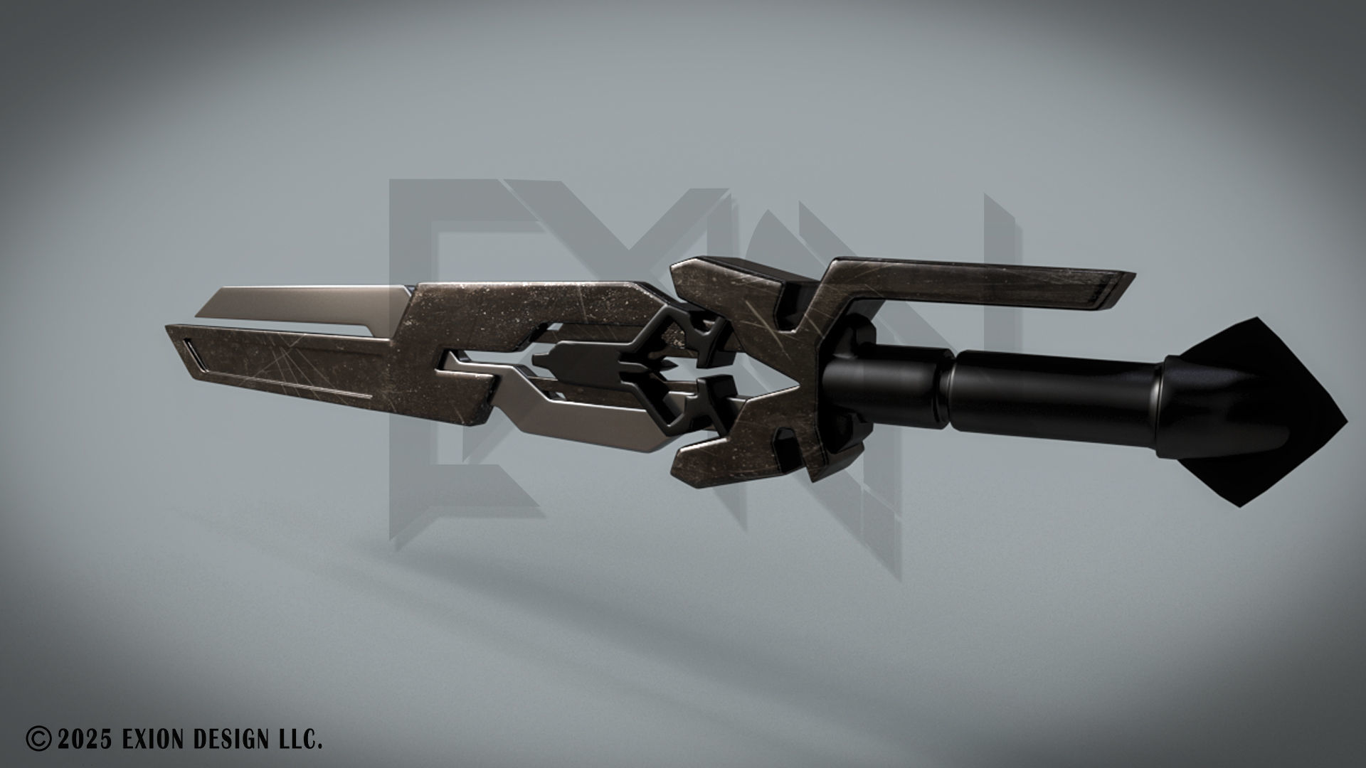 Transformers Prime Star Saber - Game-Ready - 3D-Printable Low-poly 3D model_10