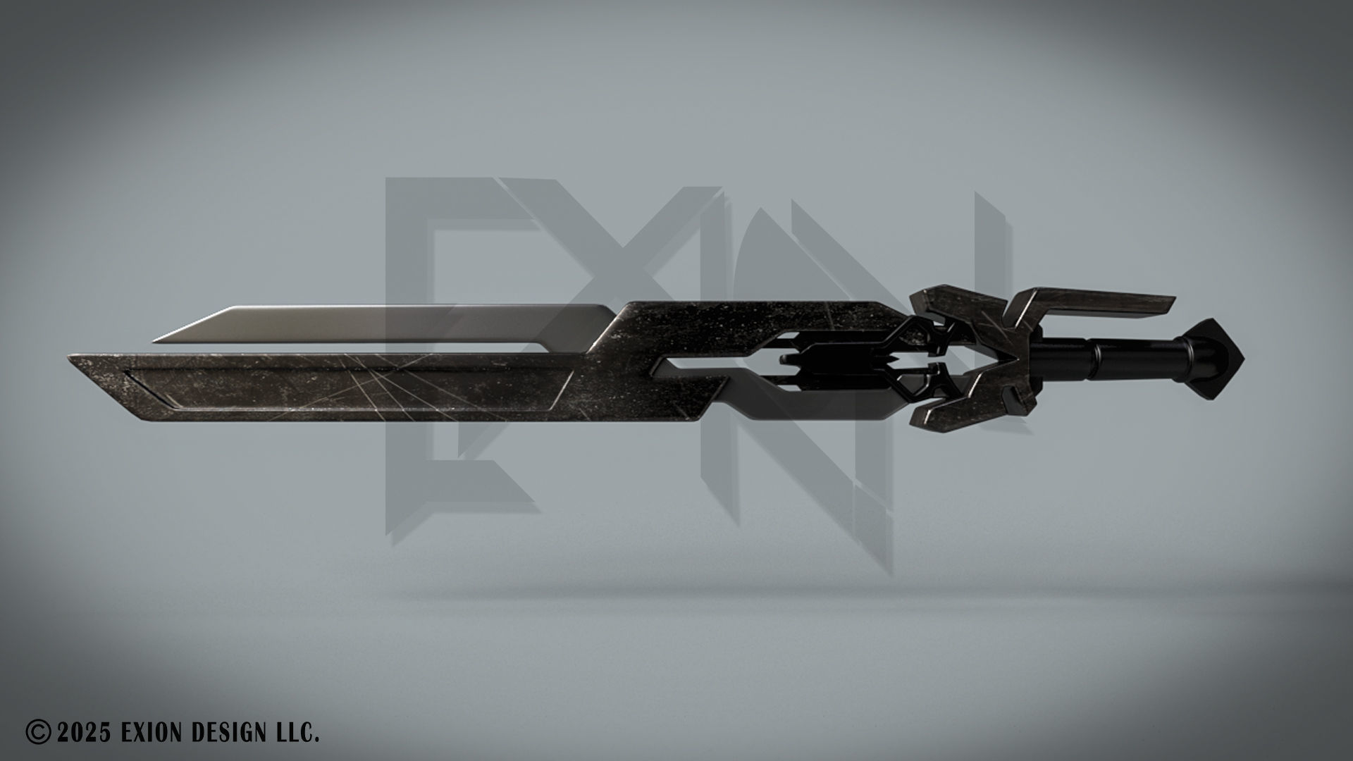 Transformers Prime Star Saber - Game-Ready - 3D-Printable Low-poly 3D model_7