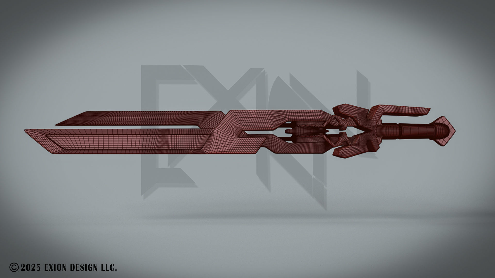 Transformers Prime Star Saber - Game-Ready - 3D-Printable Low-poly 3D model_9