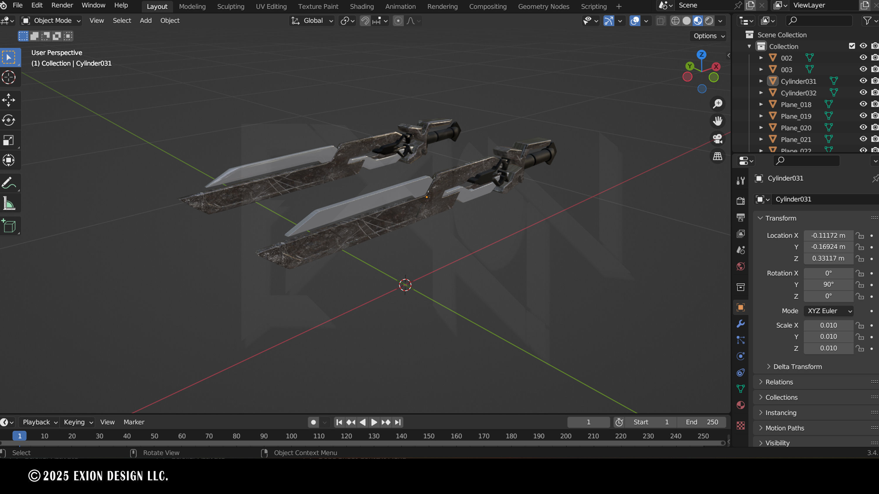Transformers Prime Star Saber - Game-Ready - 3D-Printable Low-poly 3D model_14