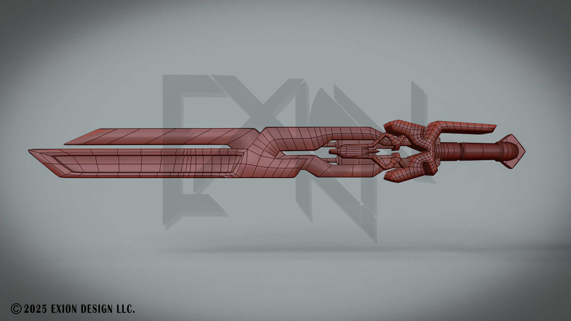 Transformers Prime Star Saber - Game-Ready - 3D-Printable Low-poly 3D model_8