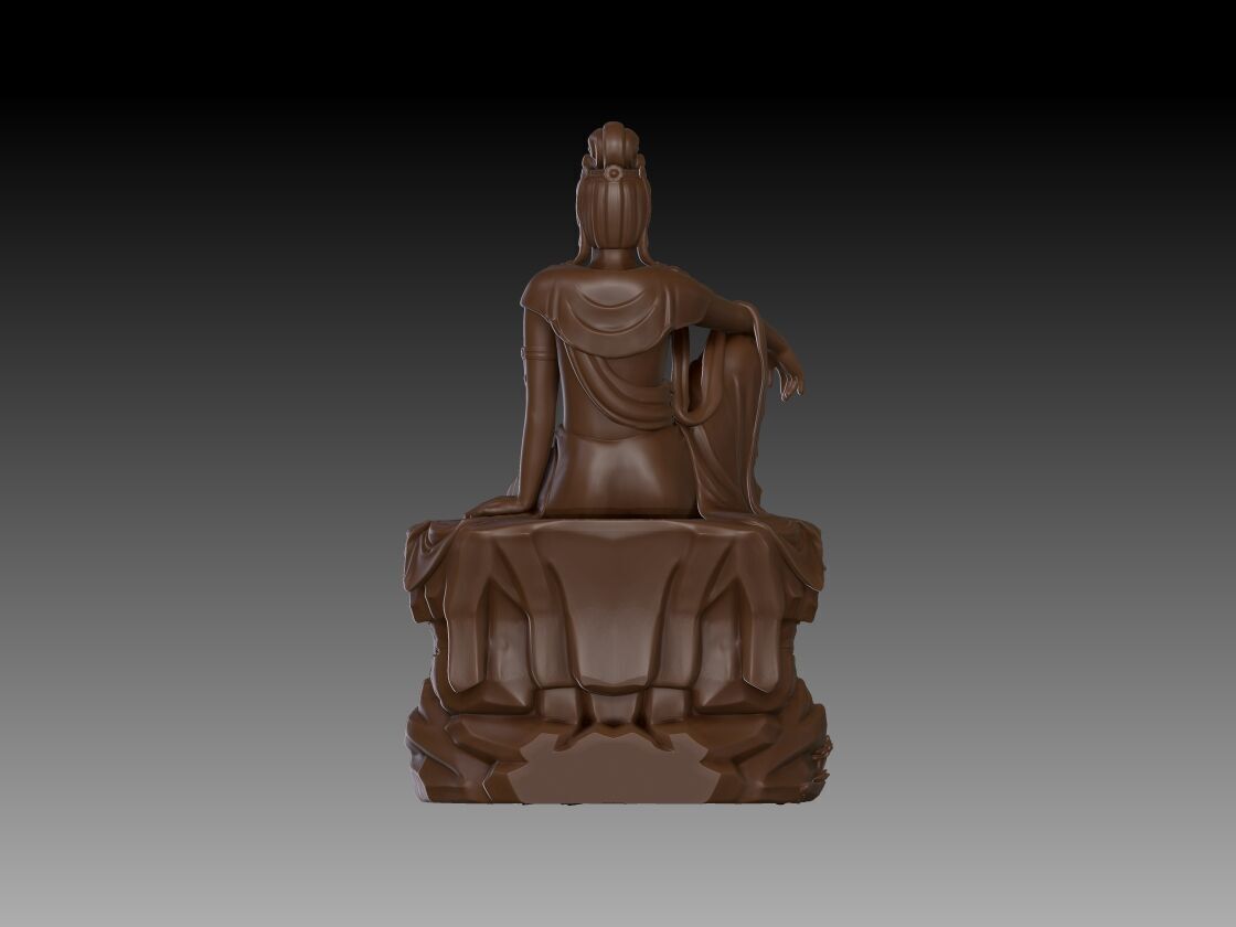 Bodhisattva Guan Yin 3D print model_2