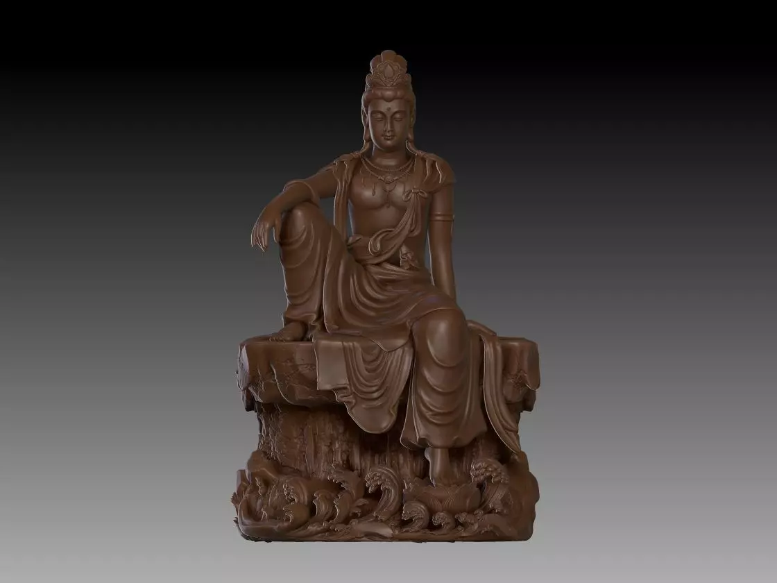 Bodhisattva Guan Yin 3D print model_0