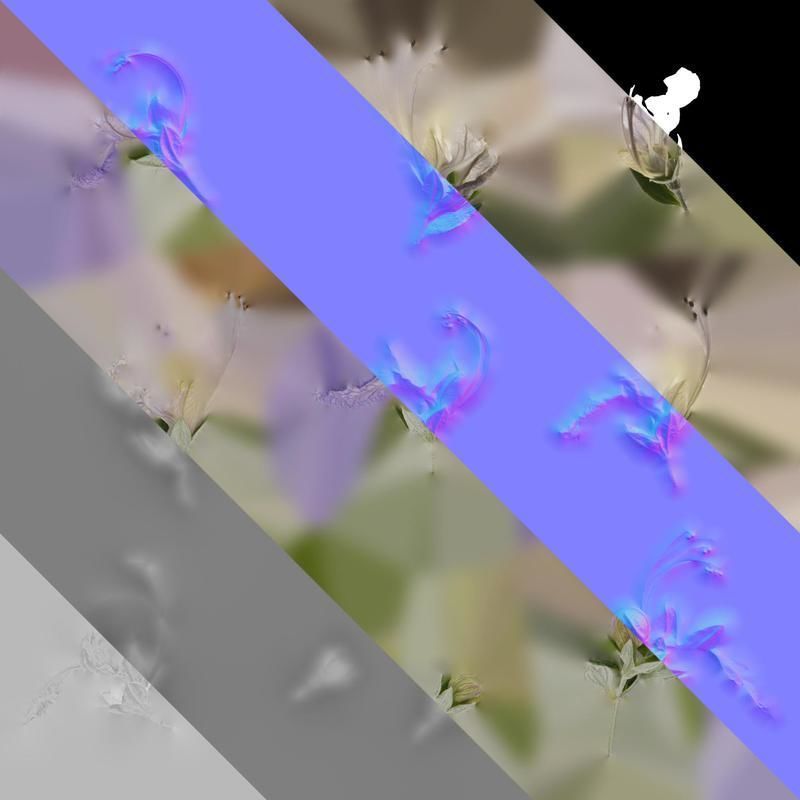 Anydrafts Teucrium fruticans Flower 01 Texture_8