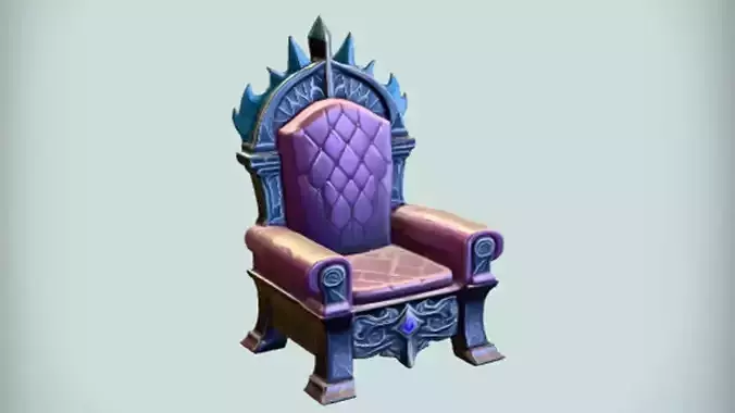 ornate fantasy throne 