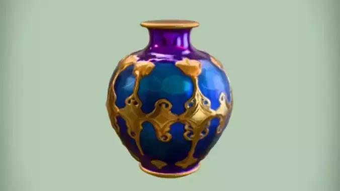 ornate decorative vase