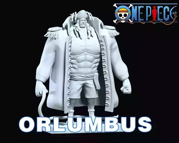 Orlumbus - Straw Hat Grand Fleet - ONE PIECE - 3d print 3D print model