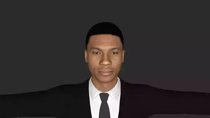 Giannis Antetokounmpo Hyper Realistic Full Body Fully Character