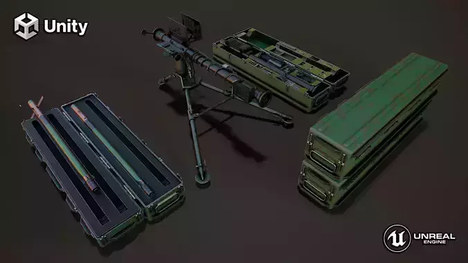 Missile launcher scene