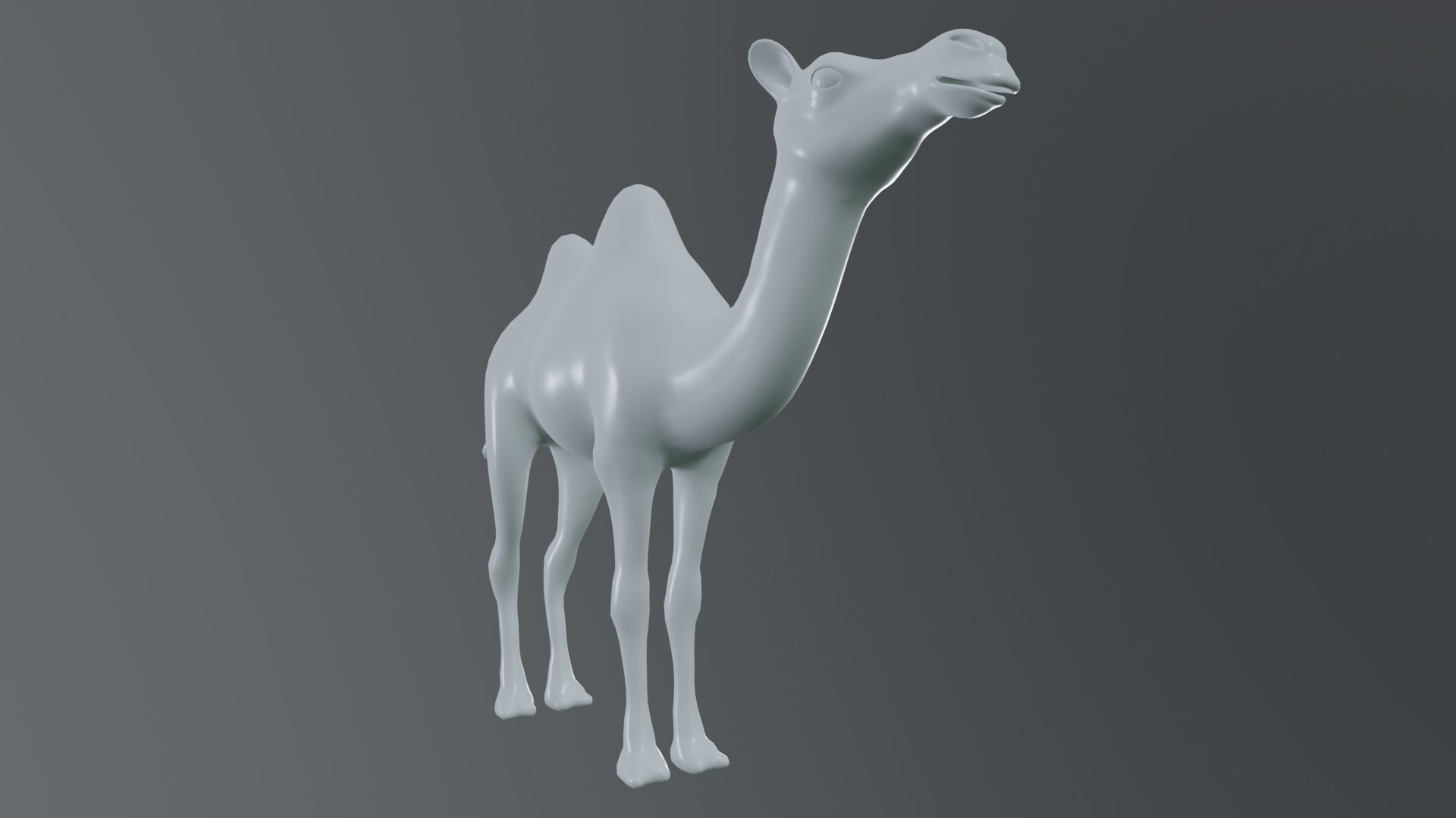 camel  rig  high-poly  textured 3d model 3D model_17