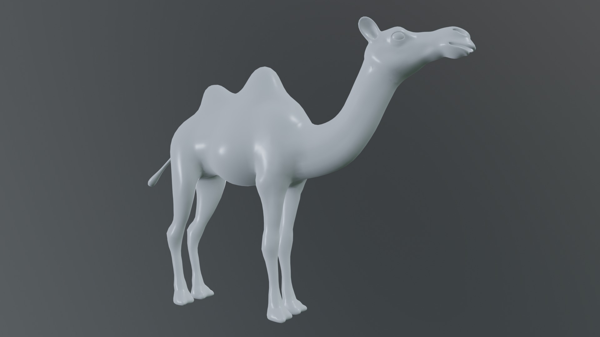 camel  rig  high-poly  textured 3d model 3D model_16