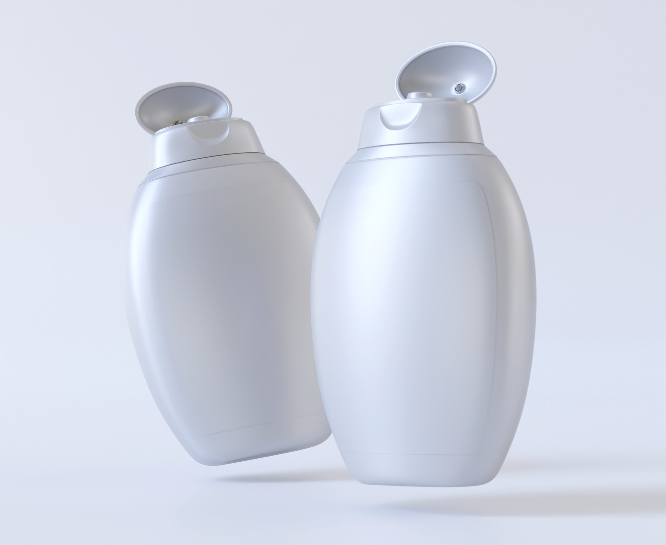 Baby Wash Bottle Packaging 3D model_2
