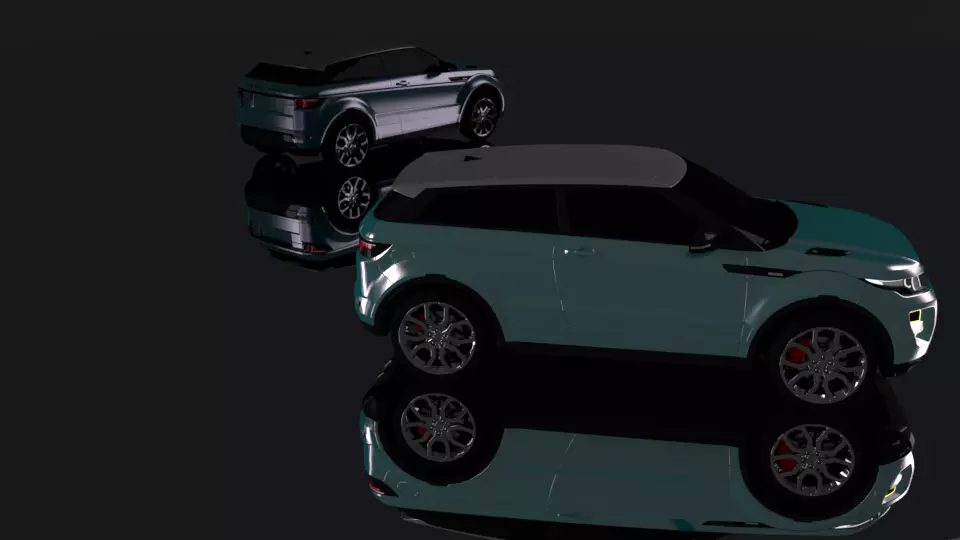 SUV CAR Free 3D model