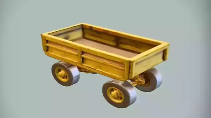 Toy train cargo car