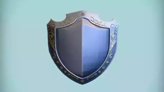 medieval decorative shield 