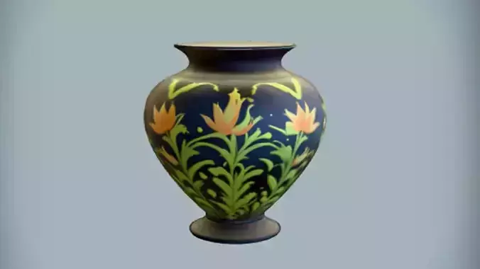 Decorative floral vase
