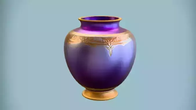 decorative ceramic vase