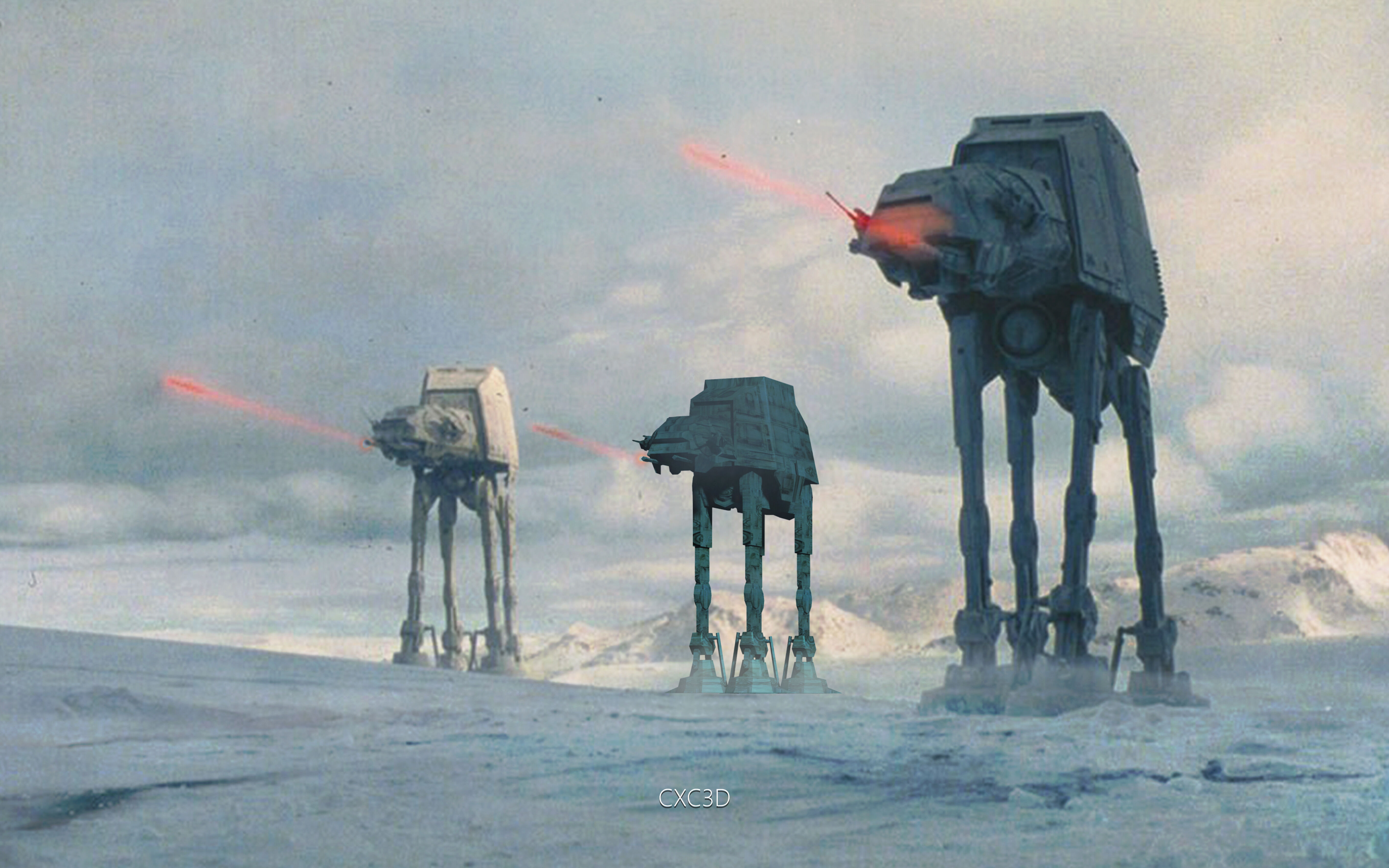 AT-AT Star Wars 3D model_2