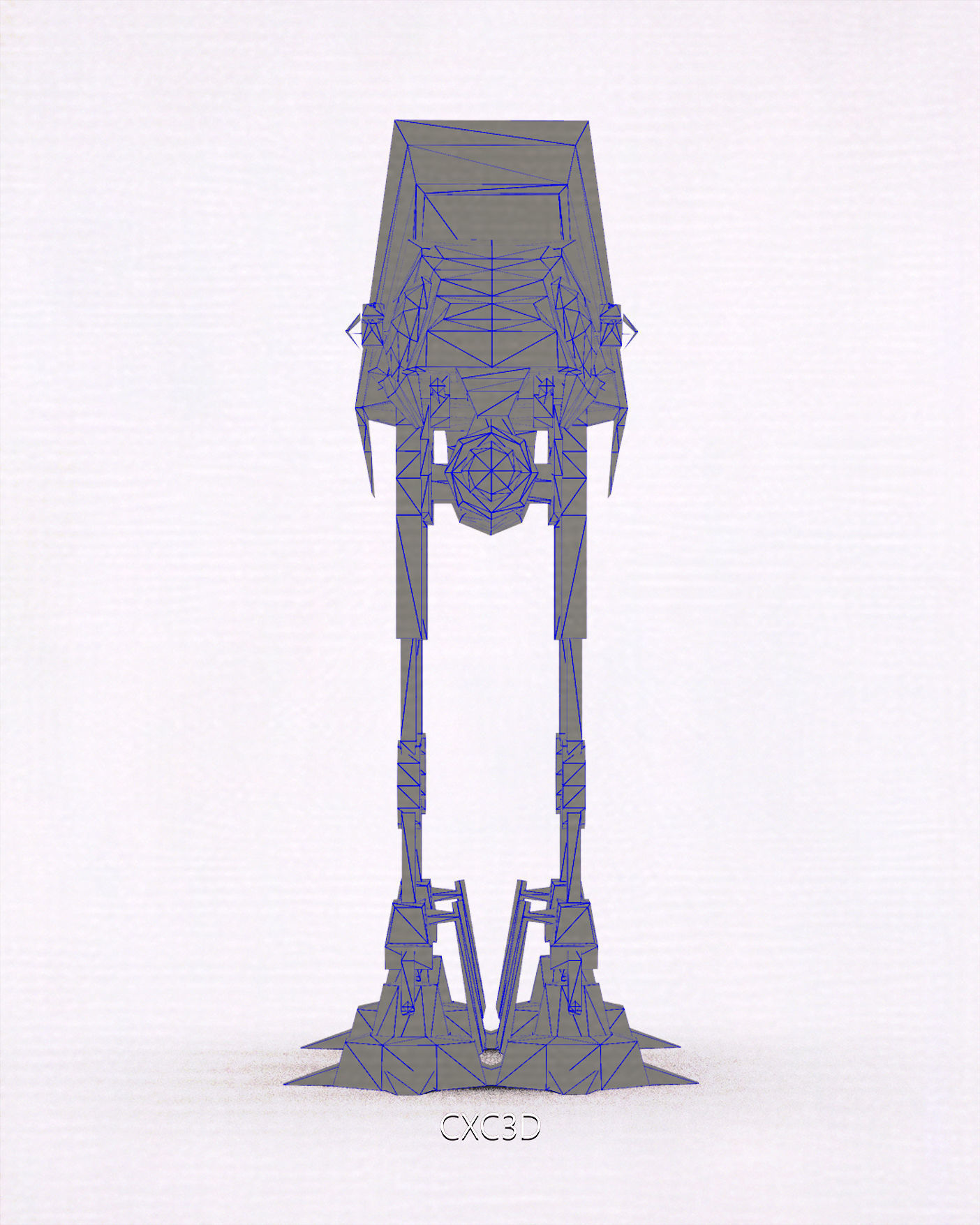 AT-AT Star Wars 3D model_21