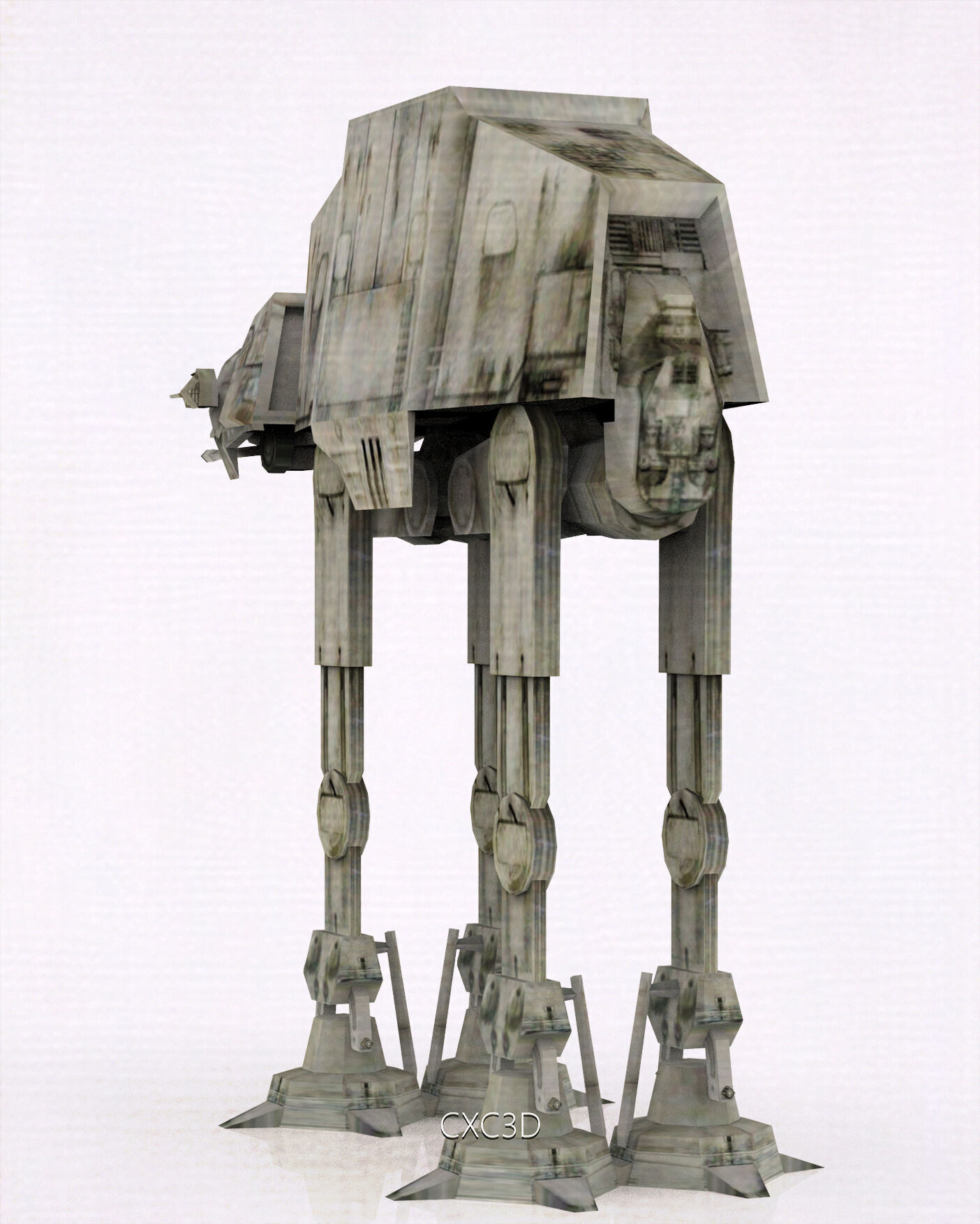 AT-AT Star Wars 3D model_11