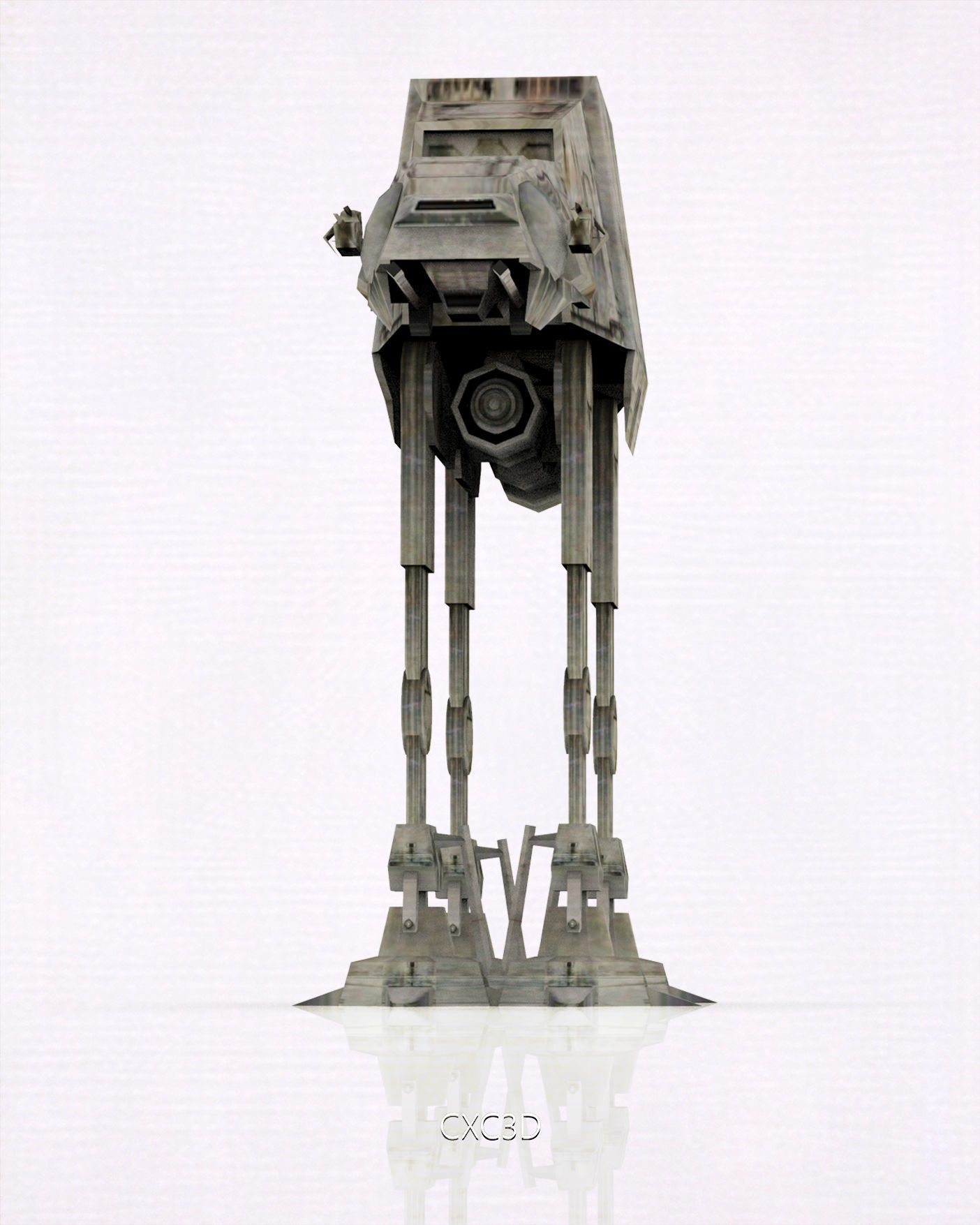 AT-AT Star Wars 3D model_9
