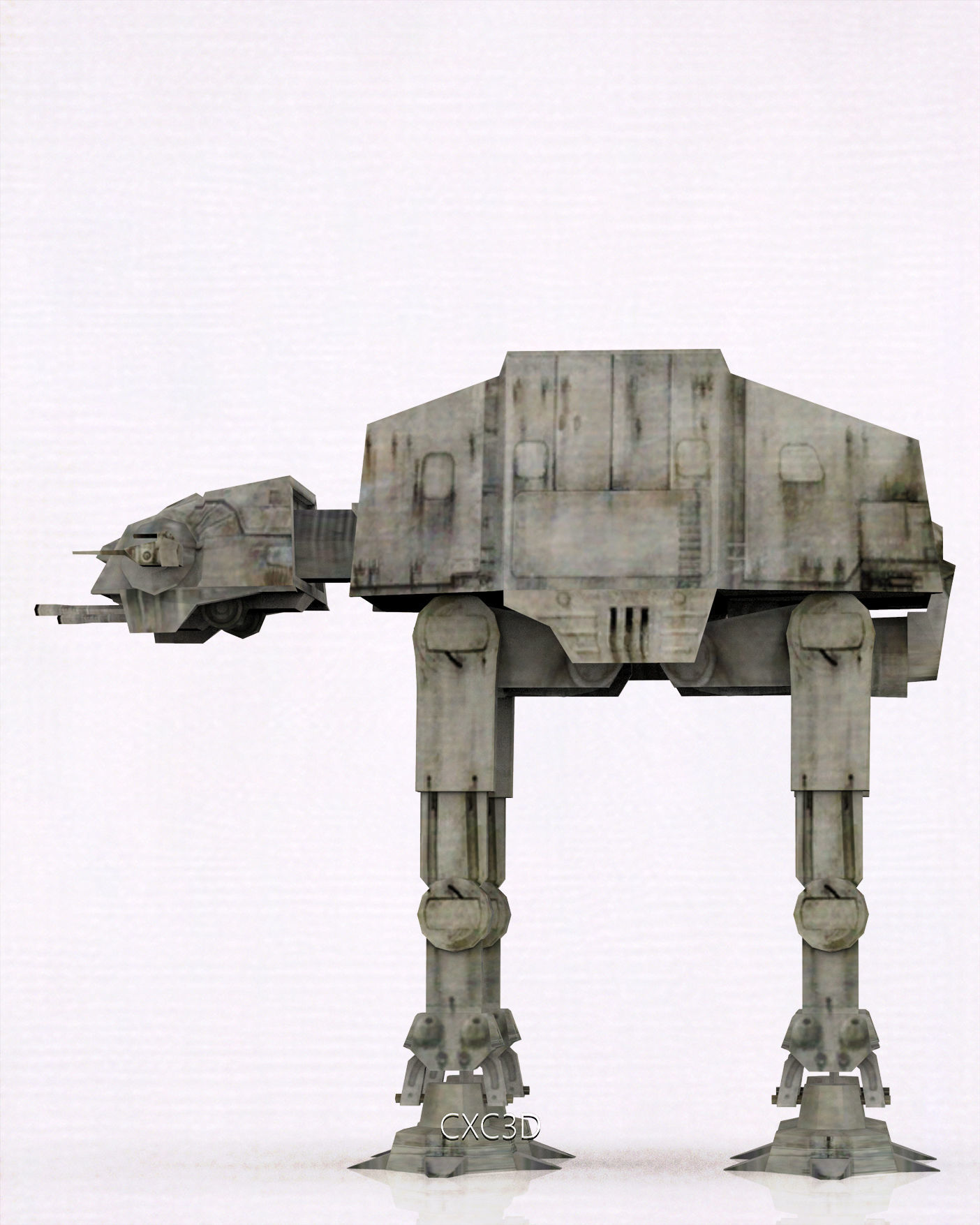 AT-AT Star Wars 3D model_10