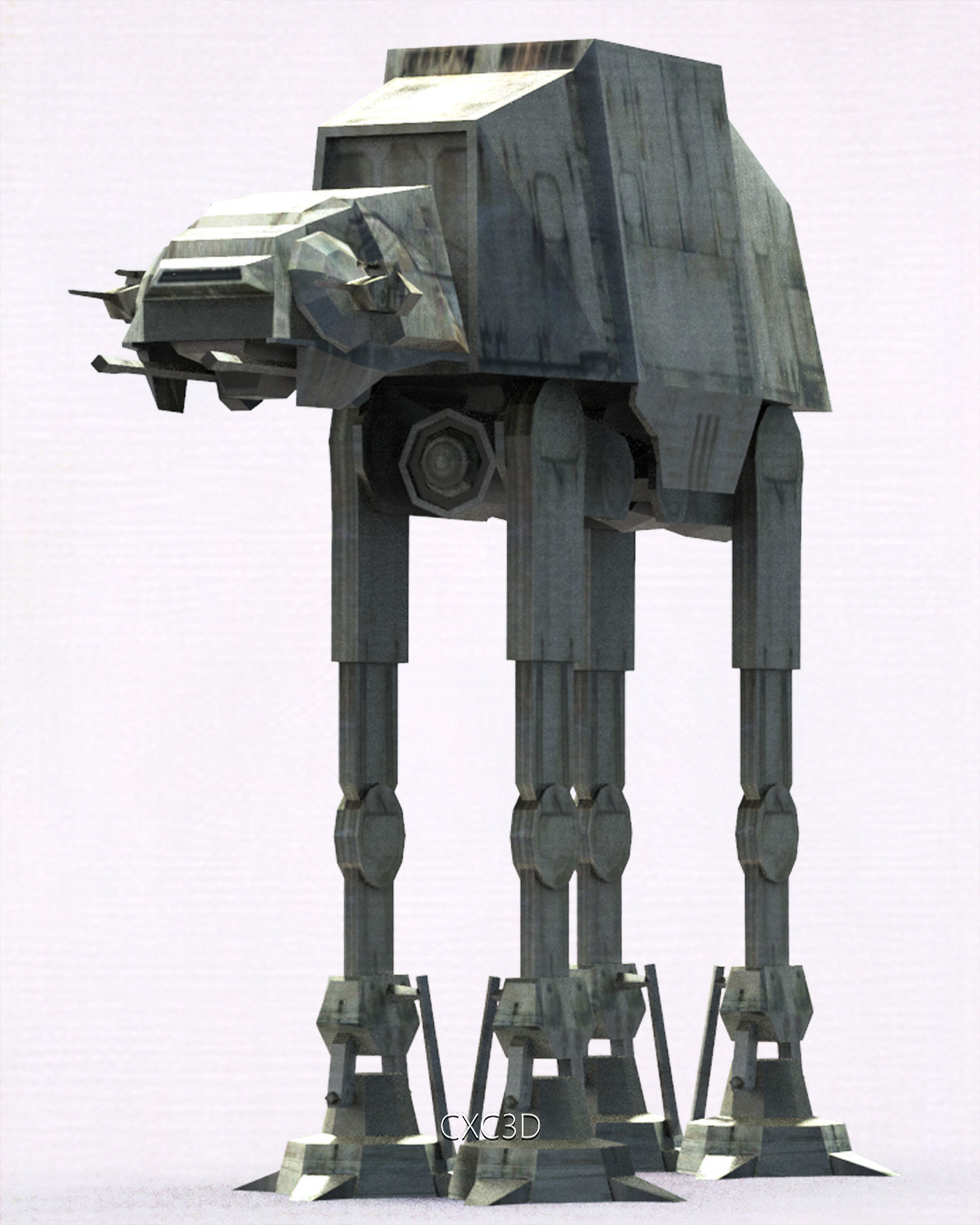 AT-AT Star Wars 3D model_18