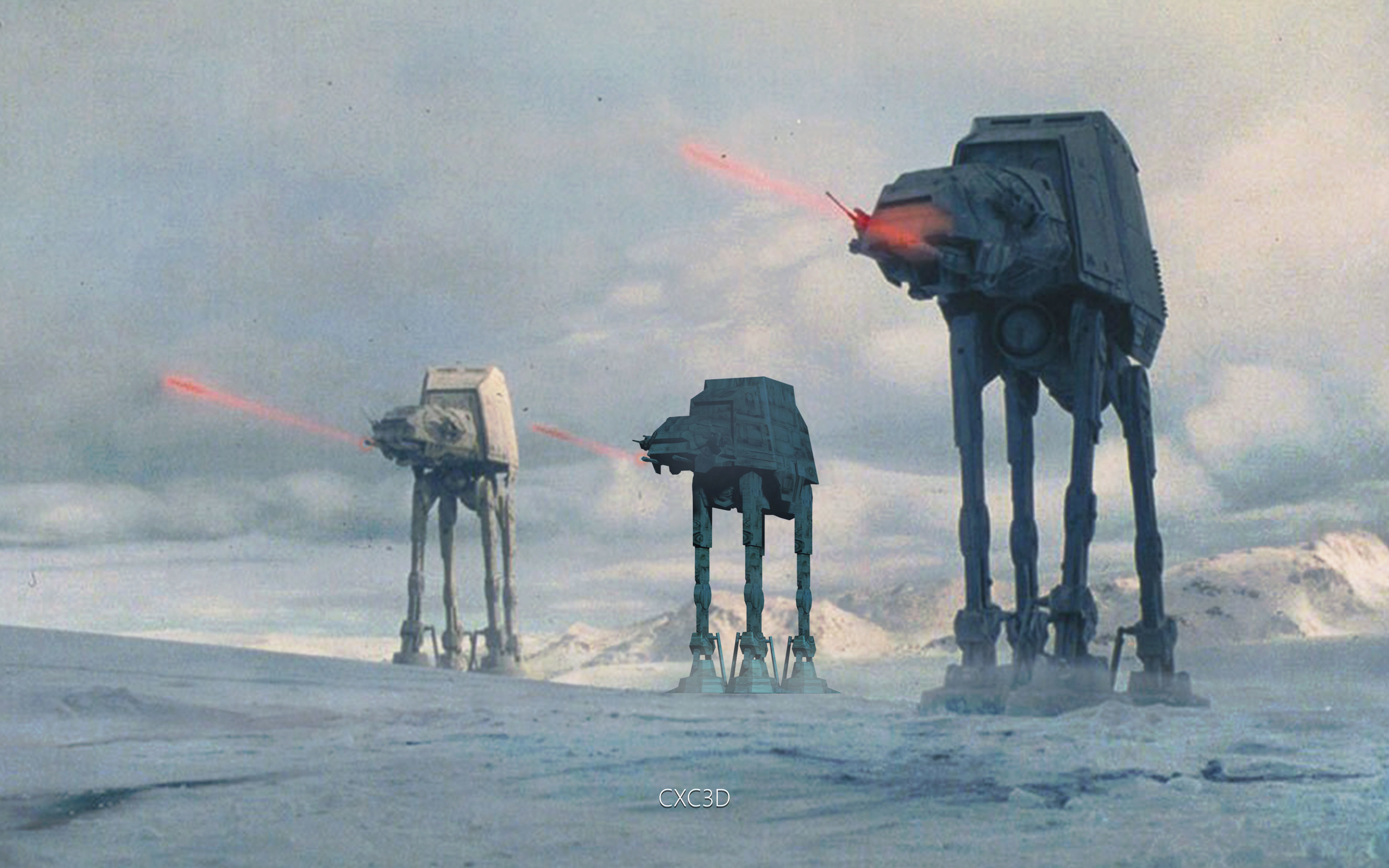 AT-AT Star Wars 3D model_3