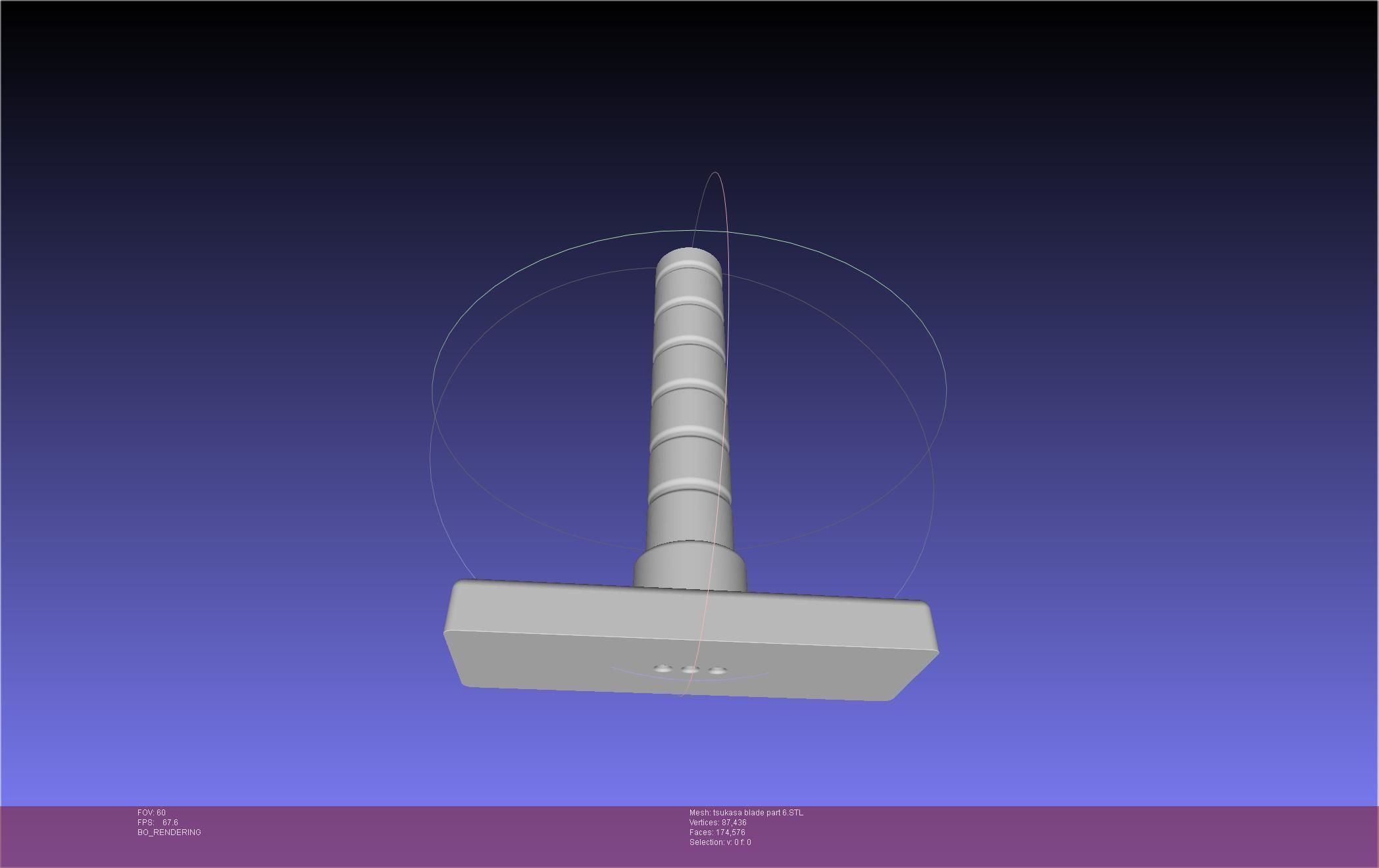 Dr Stone Tsukasa Double Sword 3D print model_67