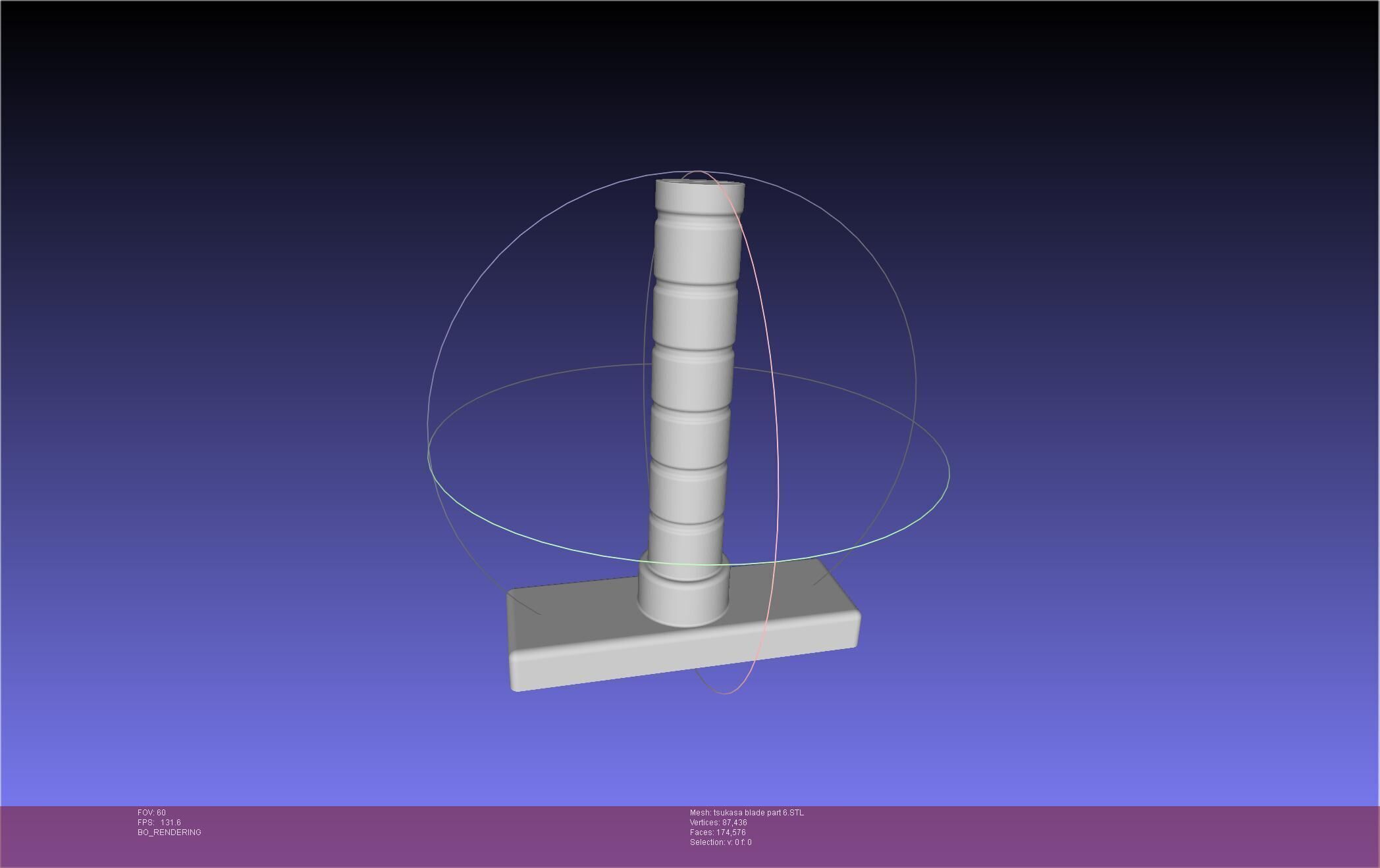 Dr Stone Tsukasa Double Sword 3D print model_66