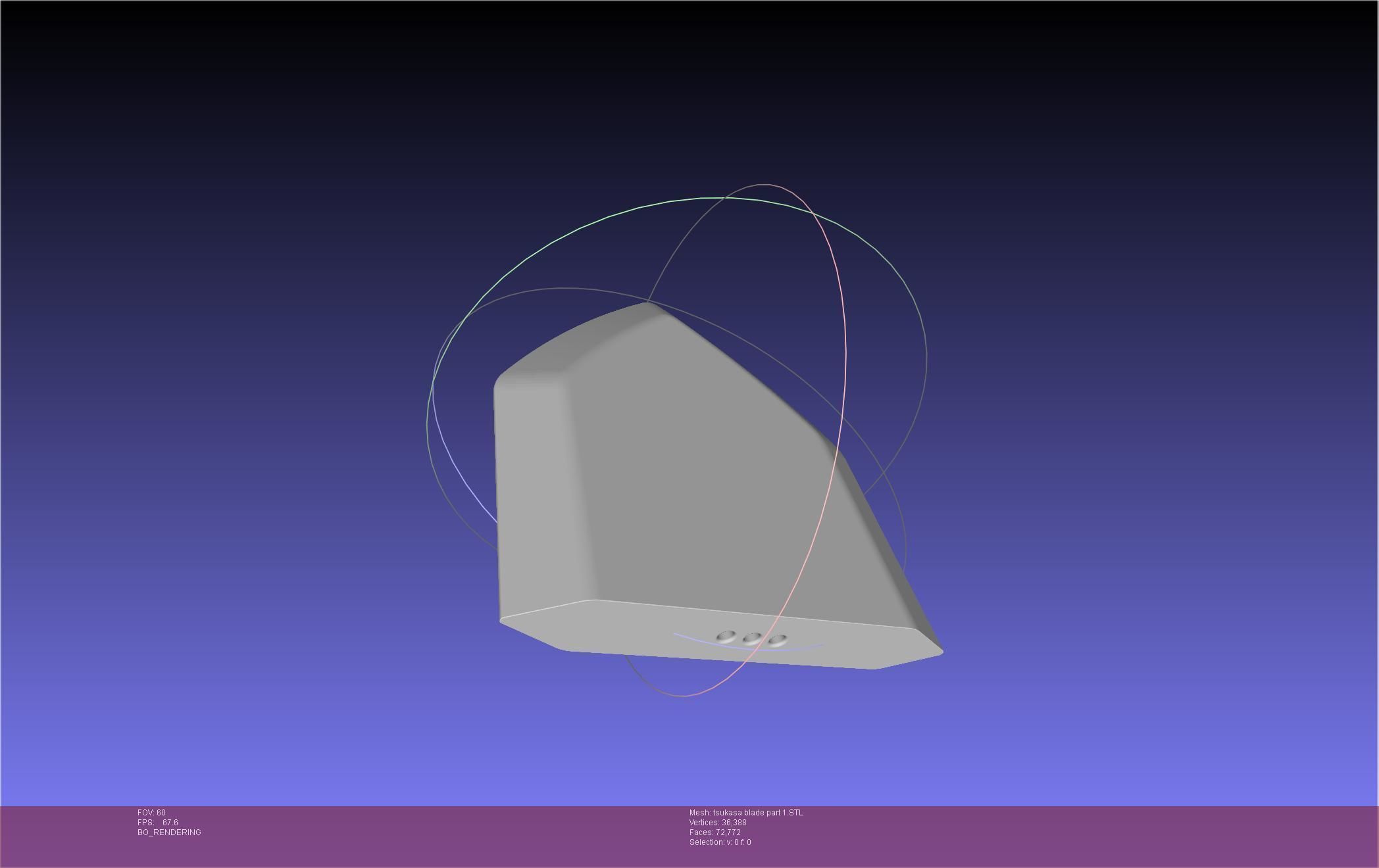 Dr Stone Tsukasa Double Sword 3D print model_32