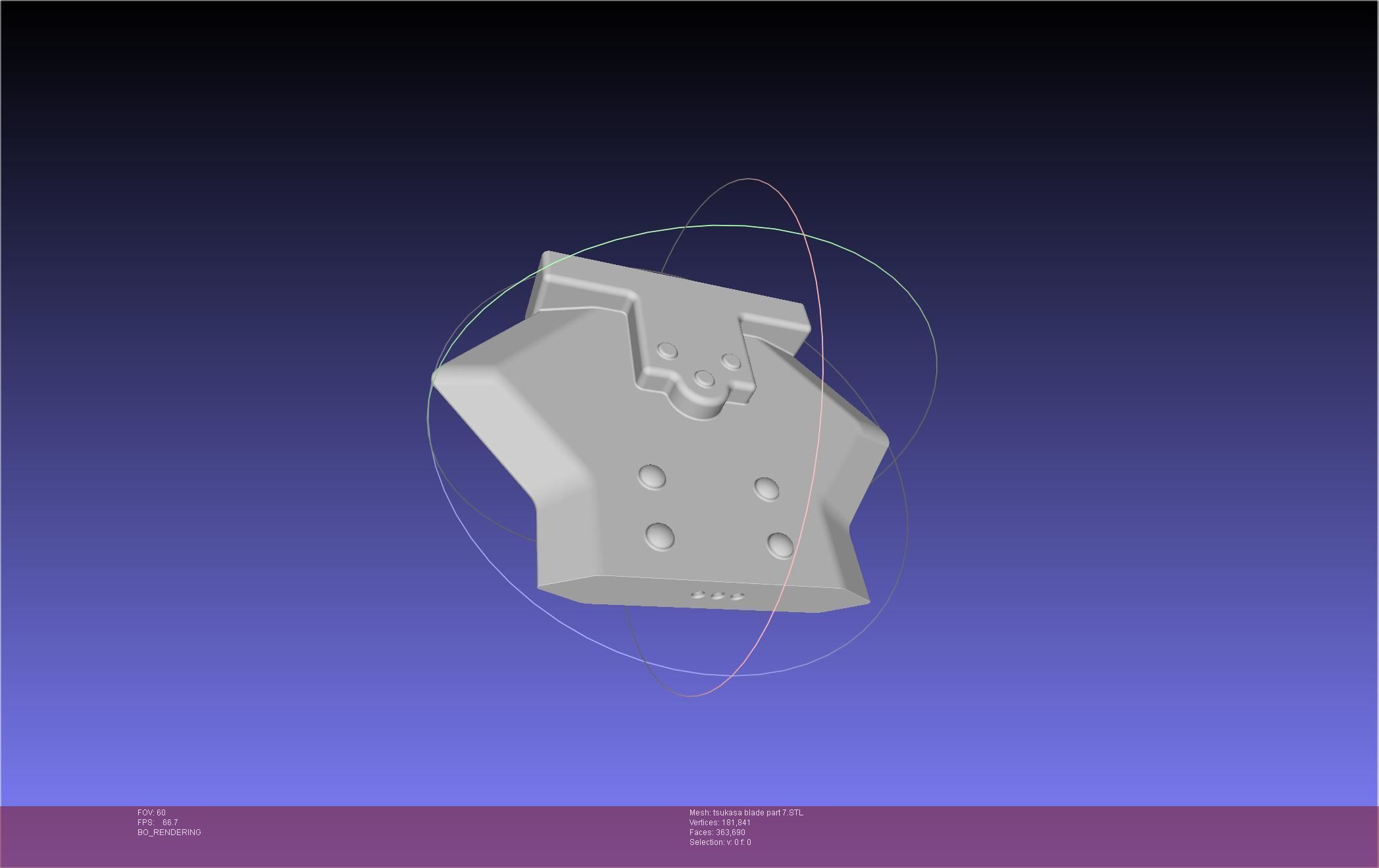 Dr Stone Tsukasa Double Sword 3D print model_69