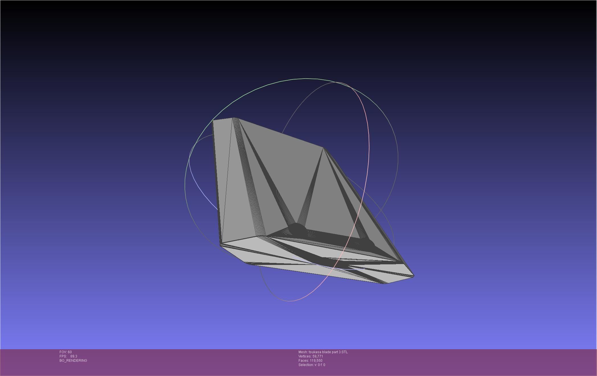 Dr Stone Tsukasa Double Sword 3D print model_44